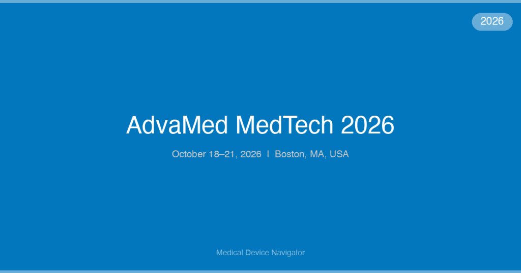 AdvaMed MedTech 2026 - Conference
