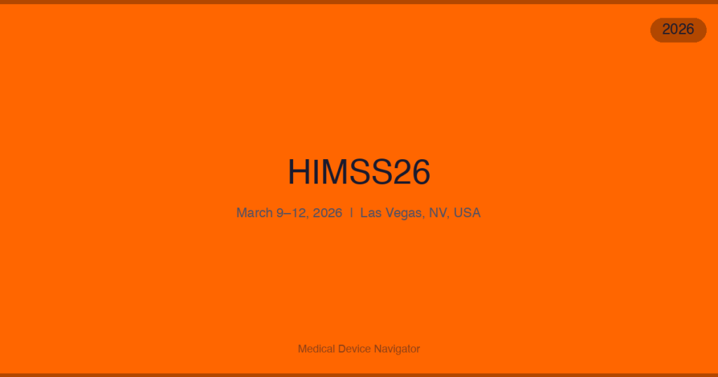 HIMSS26 - Conference