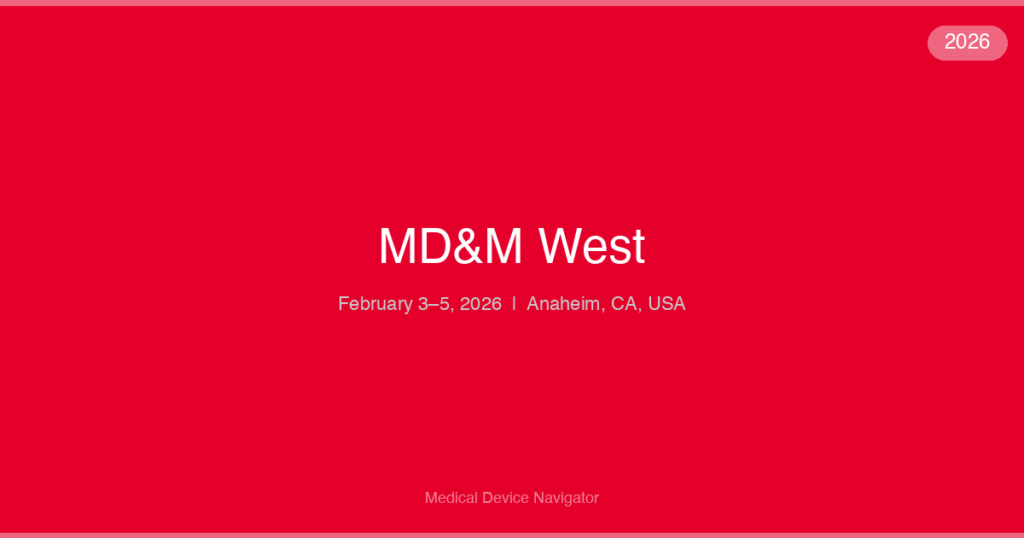 MD&M West - Conference