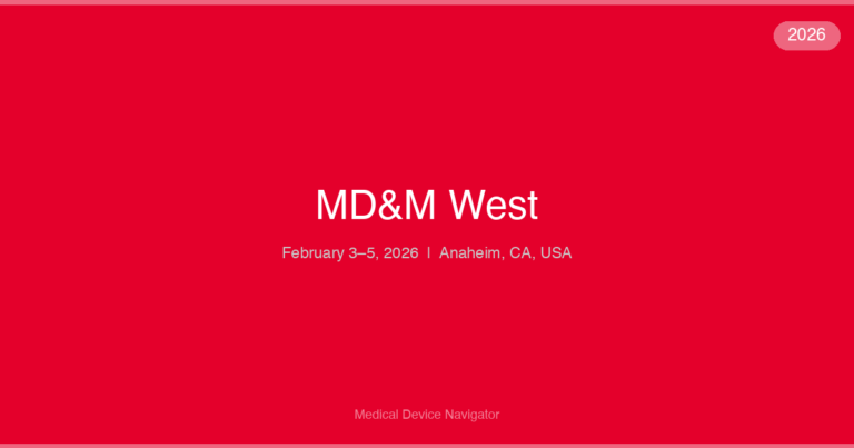 MD&M West - Conference