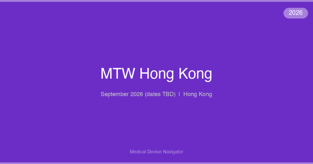 MTW Hong Kong - Conference