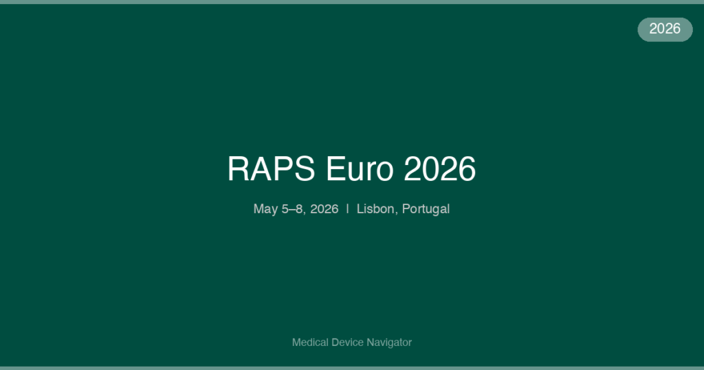 RAPS Euro 2026 - Conference