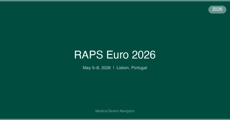 RAPS Euro 2026 - Conference