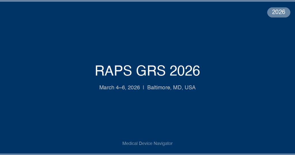 RAPS GRS 2026 - Conference