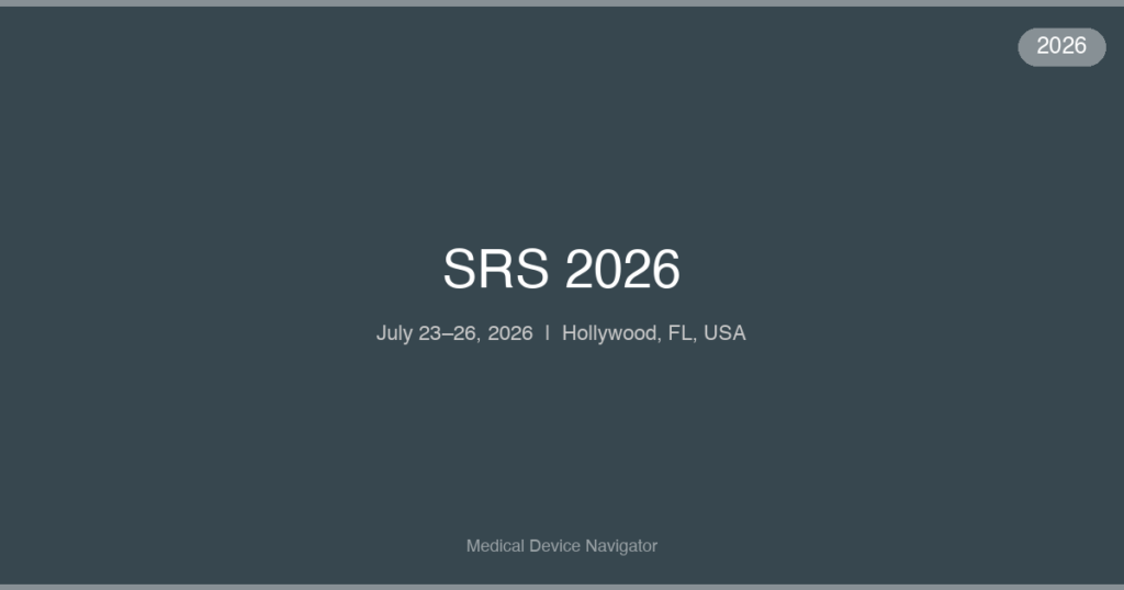 SRS 2026 - Conference