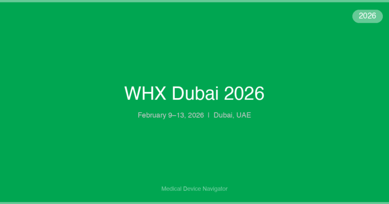 WHX Dubai 2026 - Conference