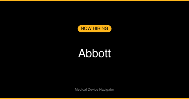 Abbott - Job Opening
