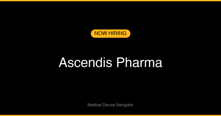 Ascendis Pharma - Job Opening
