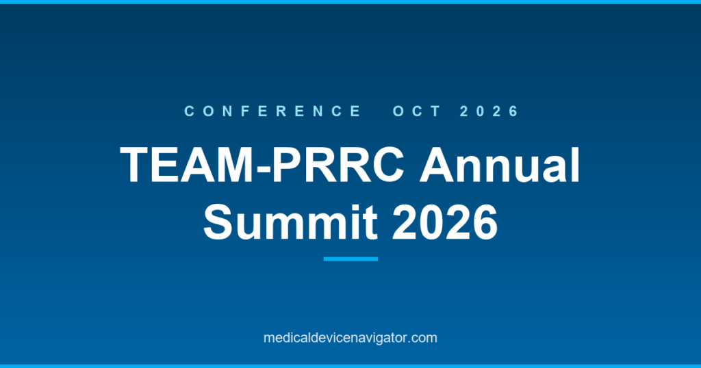 TEAM-PRRC Annual Summit 2026 (2026-10-29)