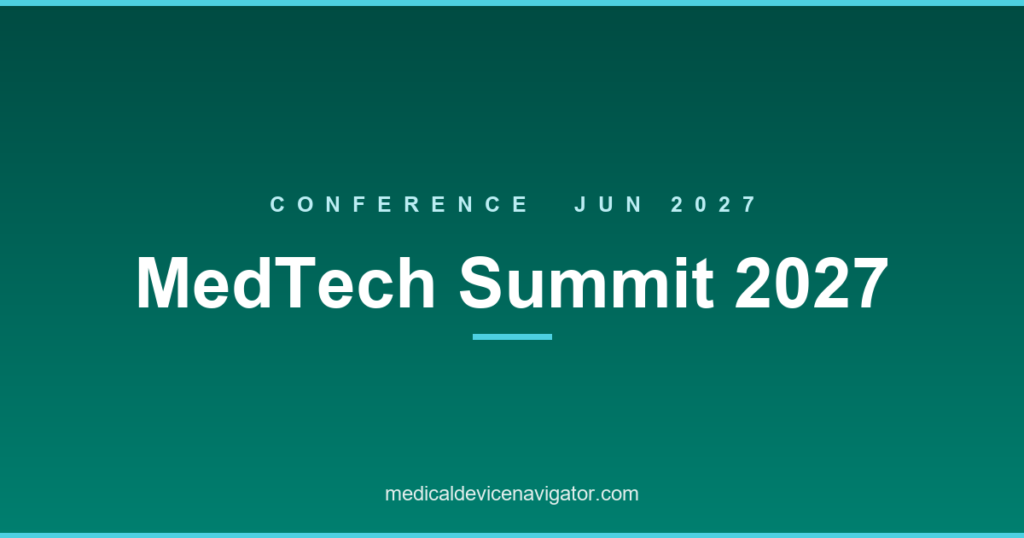 MedTech Summit 2027 (2027-06-07)