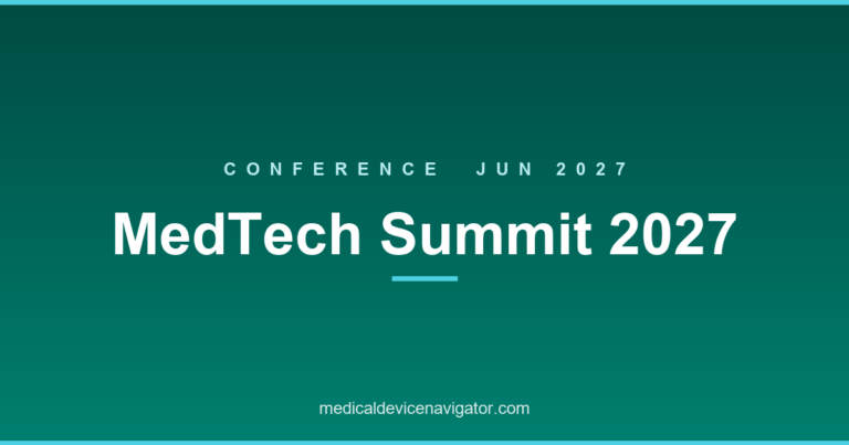 MedTech Summit 2027 (2027-06-07)