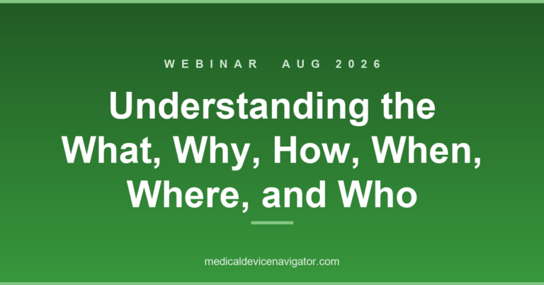 MDR 2.0: Understanding the What, Why, How, When, Where, and Who (2026-08-12)
