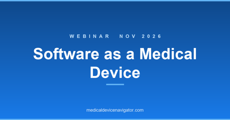 Software as a Medical Device (2026-11-16)